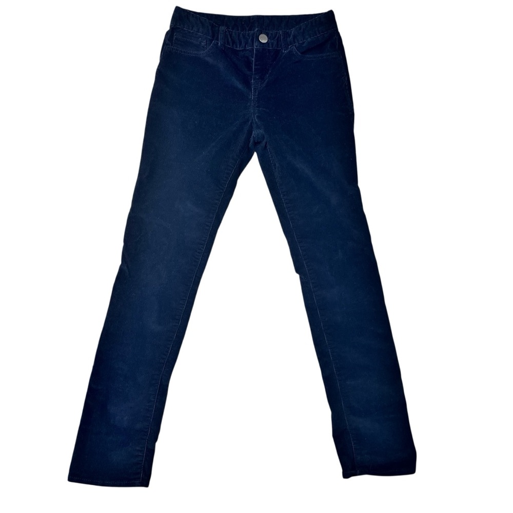 Gap Navy cords super skinny 10